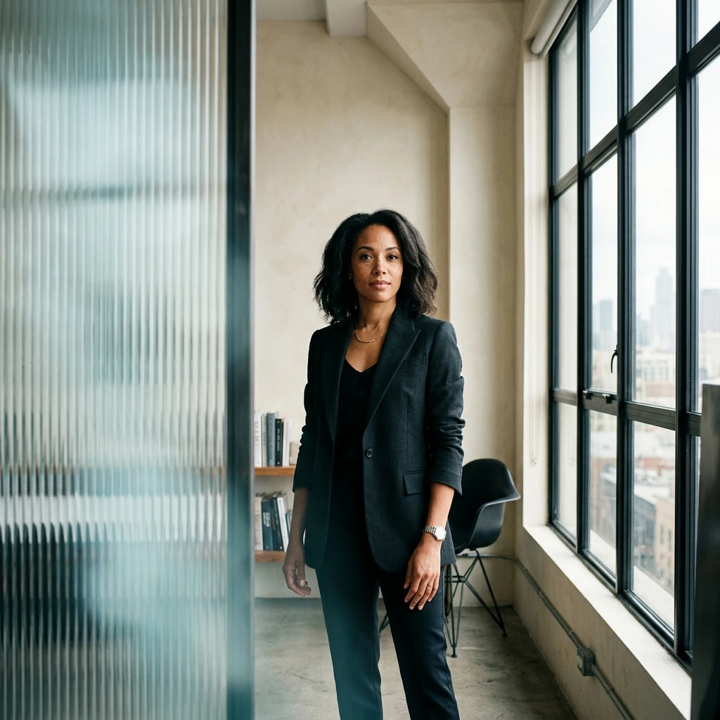 Portrait of Lisa K., Tech Founder